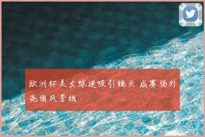 欧洲杯美女球迷吸引镜头 成赛场外亮丽风景线