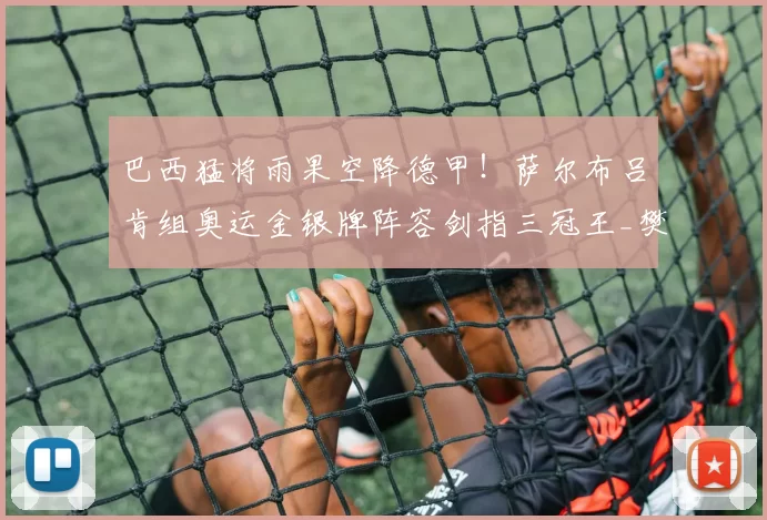 巴西猛将雨果空降德甲！萨尔布吕肯组奥运金银牌阵容剑指三冠王_樊振东_欧冠_皇家马德里