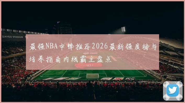 最强NBA中锋推荐2026最新强度榜与培养指南内线霸主盘点